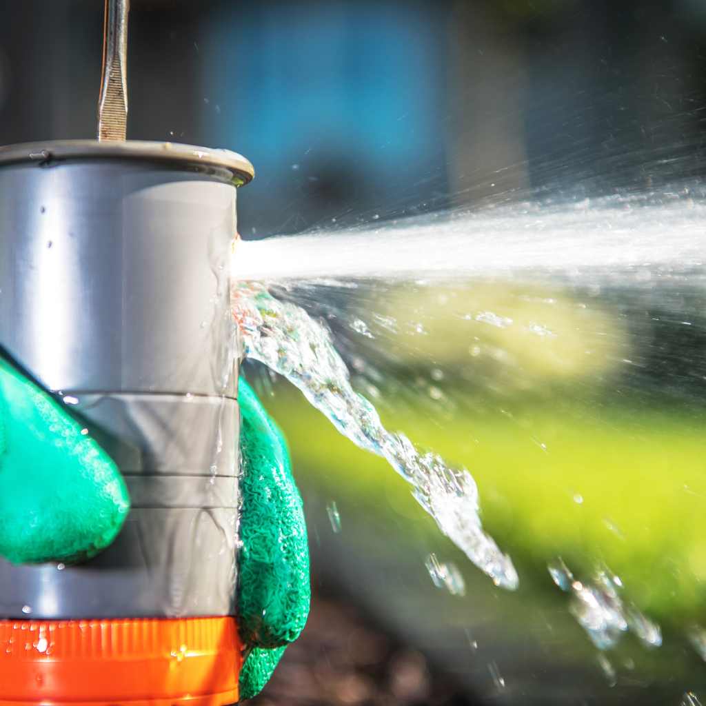 sprinkler head adjustment