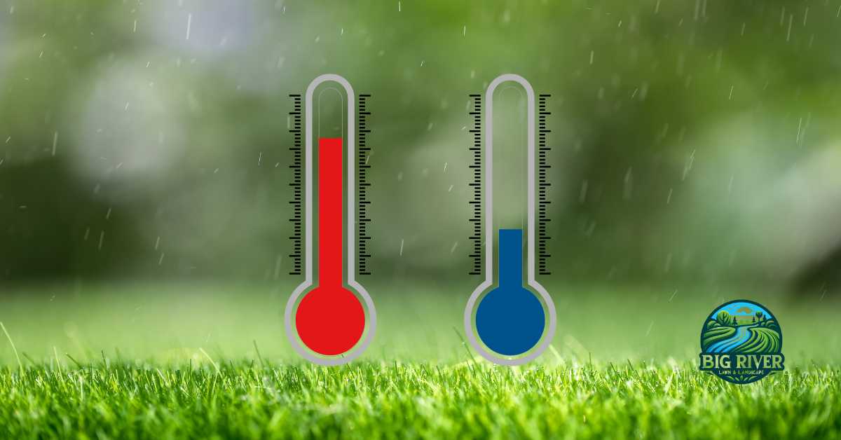 water temperature for grass